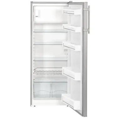 Liebherr KPsle290 hűtőszekrény, ezüst, 140,2 cm, 230/21 l, belső fagyasztórekesz, belső led-világítás