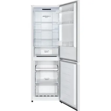 Gorenje NRK619EPW4 alulfagyasztós kombinált hűtőszekrény, fehér, nofrost, 186 cm, 207/97 l, multiflow, fastfreeze