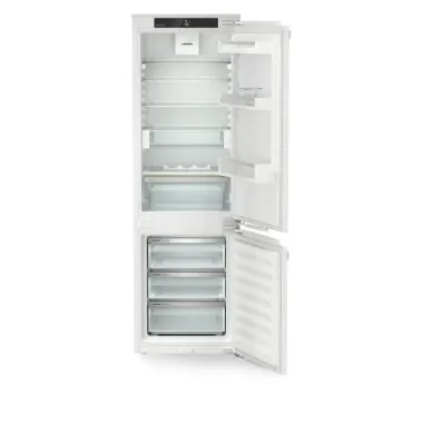Liebherr ICc 5123 beépíthető kombinált hűtőszekrény, 177 cm, 201 l/54 l, smartfrost, easyfresh, duocooling, érintővezérlés, powercooling