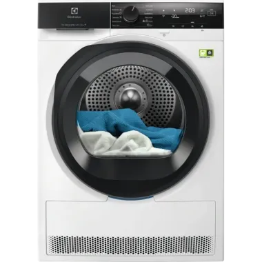 Electrolux EW7D495UCE hőszivattyús szárítógép, 9 kg, heatpump, inverteres, delicatecare, easyclean szűrő, belső világítás, wi-fi, 63 db(a)