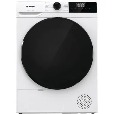 Gorenje DHNA93 hőszivattyús szárítógép, 9 kg, a+++, inverteres, led kijelző, twinair, gyűrődésmentesítés