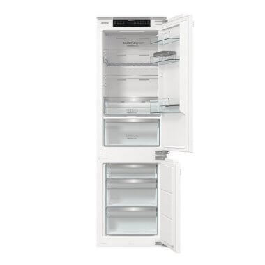 Gorenje NRKI517E62WF beépíthető kombinált hűtőszekrény, 177,2 cm, 176 l/76 l, wifi, nofrost, gyorsfagyasztás, freshzone, adapttech kompresszor