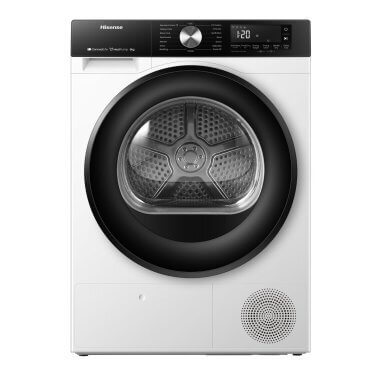 Hisense DH3S802BW2 hőszivattyús szárítógép, 8kg, a++, wifi, twinflow, gyorsprogram, nedvességérzékelő, gyűrődésmentesítés, airrefresh, led